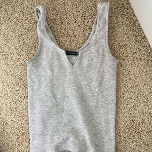 Brandy Melville Grey Tank Top
